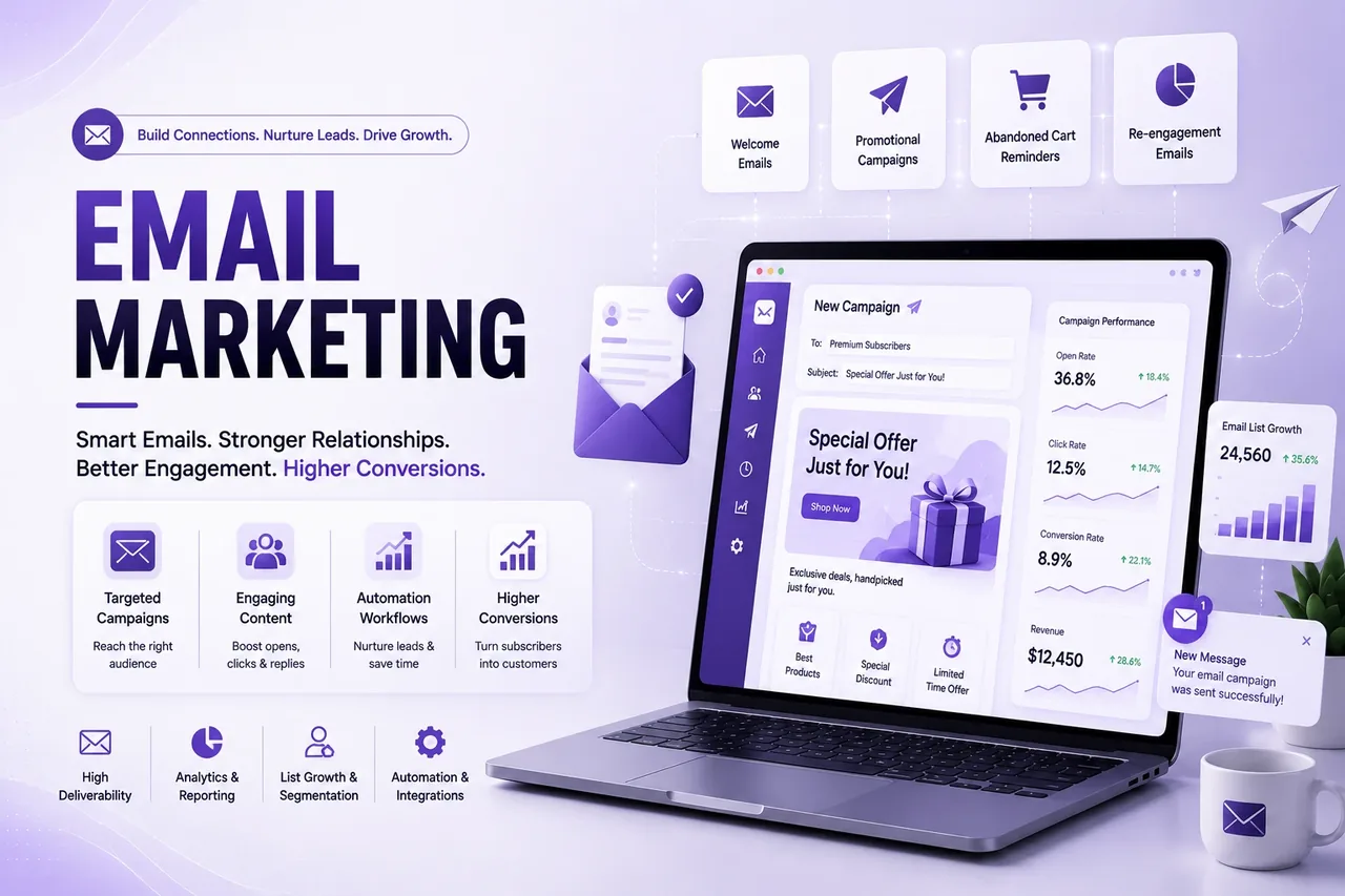 Email Marketing and automation services